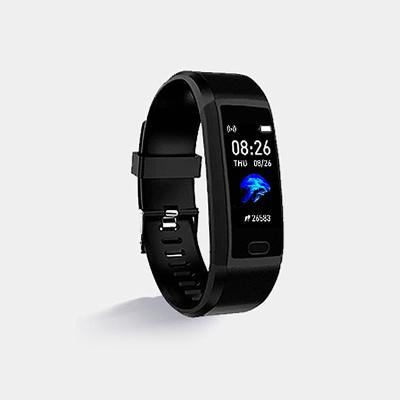 China High Quality 1.14 Inch Activity Tracker Smart Watch Wristband Blood Oxygen Meter Sleep Step Touch Screen Tracking Blue for sale