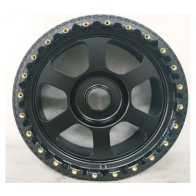 China New Arrival 6061 Matt Black 5X127 Aluminum Car Alloy Wheel Rims 17 Inch Custom Made for sale