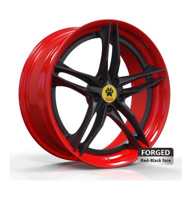 China Factory Price 6061 T6 Aluminum 5 Years Warranty Model R106 5X114.3 17 Quality 18 19 20 21 Inch 22 Inch Forged Aluminum Wheels for sale