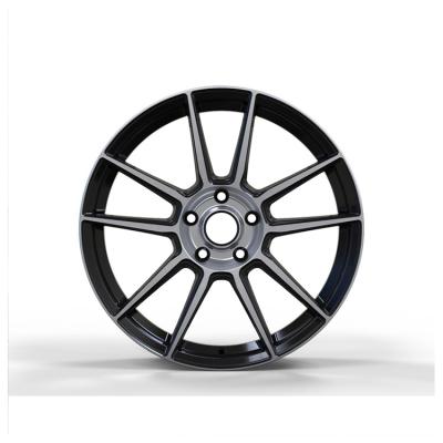 China New Technology 6061 Matt Black Aluminum Alloy Car Aluminum Wheel Rims 19 112X5 For Racing Car for sale