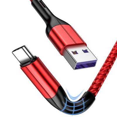 China 3A Type C Fast Charging Aluminum Fast Charging Line Type C Cable Micro USB Nylon Braided Data Cable Type C Cable Charger 3A New USB C Fast Charging for sale