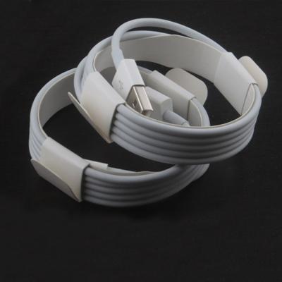 China Apply for iphone5/5s wholesale high quality white charger cable for Iphone 5 5S 6 7 8 X with packaging box for sale