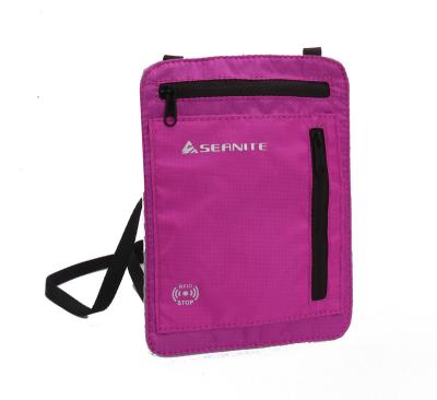 China Fashionable Design Plum Style Camping Hiking Climbing School Rip-Stop RFID Documents Package New Fashion Hot Selling Design for sale