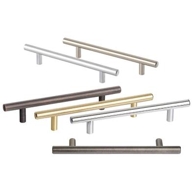 China Traditional 3 Inch Brushed Nickel Sideboard Pulls Handles Stainless Steel Cabinet Hardware For Kitchen And Bathroom Cabinets for sale