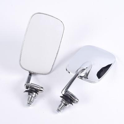 China YKRHD-117C Motorcycle Accessory Modified Reverse Mirror Fold Adjustable Handle Rearview Mirror Frameless Mirror factory for sale