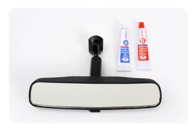 China YKHNSJ-2260 Car Interior Rearview Mirror Anti-Dazzling Mirror Indoor Reversing Mirror Truck Wide-Angle Flat Mirrors for sale