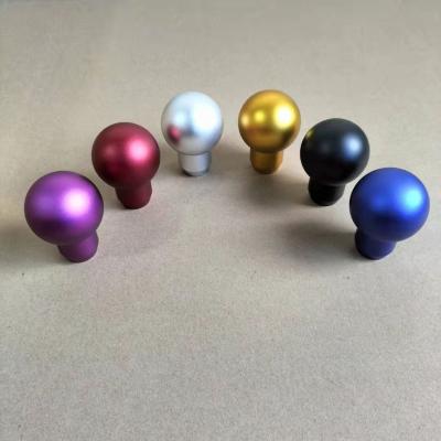 China YK-HR019 Multi-Colors Aluminum Alloy Car Shift Knob Replacement Gear Shift Knob Ball Adaptor Supplier China for sale