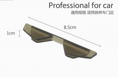 China Brown / Transparent Car Door Corner Protctor Great PVC Car Door Guard Universal Auto Door Edge Bumper 4pcs/Pack for sale