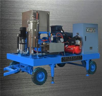 China Critical Cleaning / Residue Free Hydraulic High Pressure Washer Demolition Equipment Cleaner Water Jetting Machine for sale