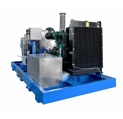 China New Type Diesel Rust Hotels Paint Remove Machine High Pressure Water Sandblaster Seal Machine For Oil Tank Cleaning for sale