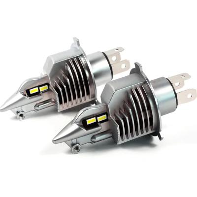 China H4 Led Bulbs Car / Motorcycle Headlight 80W 12V 24V 6000K Super Fighter Foco Led H4 9003 Car Headlight Bulbs Lampada 16000LM Universal for sale