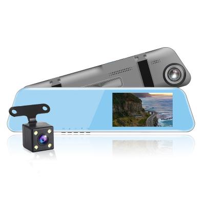 China NIGHT VISION 5 Inch Night Rear View Mirror Car VCR 1080p Dash Cam Driving Recorder Car Accessories Dvr Full Touch Screen for sale