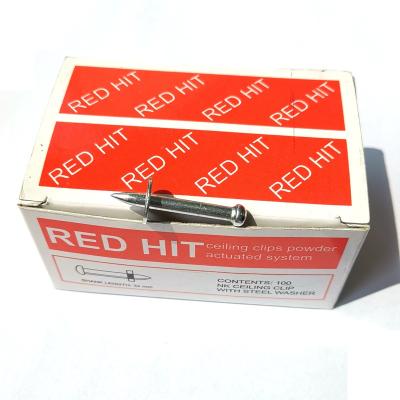 China NK32 RED STRUCKED BALL KEY WITH 12MM METAL SEAL for sale