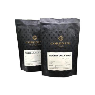 China Custom Printed Design Biodegradable Coffee Bean Packaging Bags With Valve for sale