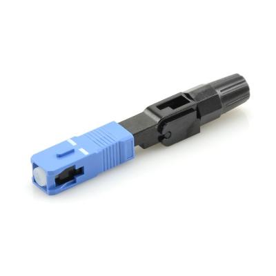 China Factory Network FTTH FTTB FTTX Supply Free Sample SC/APC SC/UPC Fiber Optic Quick Connector Directly for sale