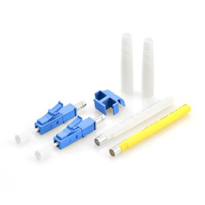 China FTTH FTTB FTTX Network in FTTH LC Patch Cord Fiber Optic Adapter Common Singlemode Multimode Connector for sale