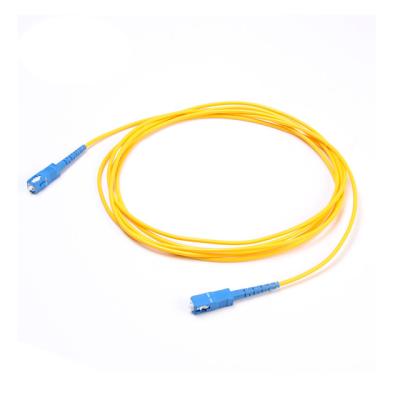 China Telecom factory price SC/UPC ftth g652d 1M 2M 3M or customize length fiber optic patch cord for sale