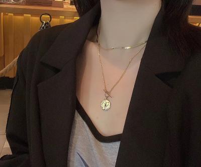 China FASHIONABLE Custom Necklace Pendant Necklace Gold Vermeil Gold Necklace Antique 925 Sterling for sale