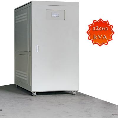 China 1200KVA IP20 Indoor 400 KVA Voltage Optimisation Unit Automatic Voltage Regulator for sale