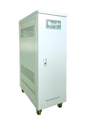 중국 80KVA 380V 50HZ 전기 균열 단계 OEM와 적당한 삼상 전압 안정제, 자동 귀환 제어 장치 AC 안정제 판매용