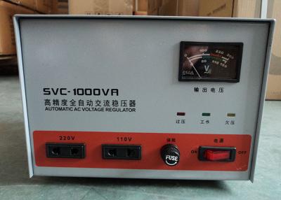 China 110V / 220V SVC 1 KVA Industrial Voltage Stabilizer AVR Automatic Voltage Regulator for sale