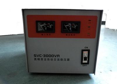 China 3 estabilizador controlado servo interno 110V/220V 50Hz/60Hz da tensão do KVA SVC IP20 à venda