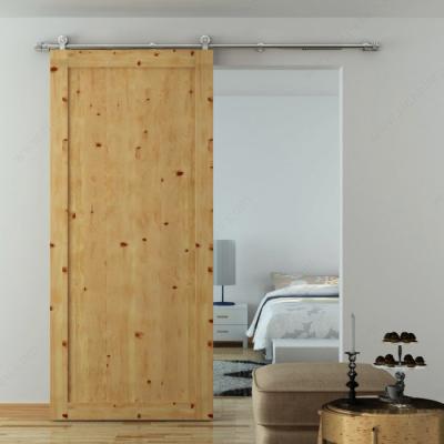 China Interior Doors Decoration Perfetto Bedroom Slide Barn Doors Old Wood Solid Design for sale