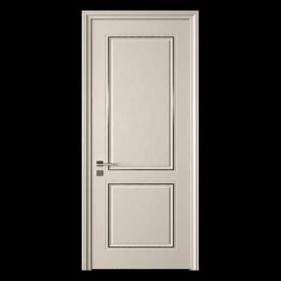 China Perfetto 2020 Modern Classic 2 Panels Luxury Interior Wood Interior Door Custom Design for sale