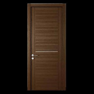 China Modern Perfettodoor PVC Faced Wood Composite Core External Door For Bedroom for sale