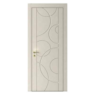 China Perfetto Modern High Quality Exterior House MDF Plywood Wooden Room Anticorrosive Doors for sale