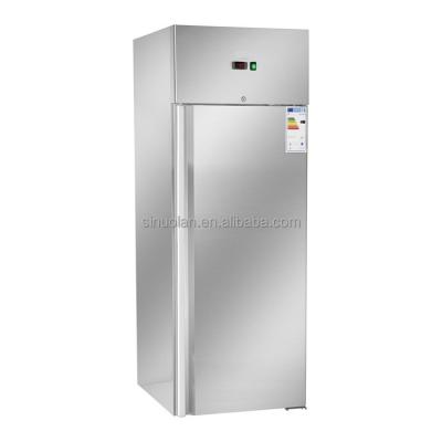 China Refrigerador comercial refrigerado sola puerta de Frezzer para el refrigerador vertical comercial del refrigerador de las frutas y verduras en venta