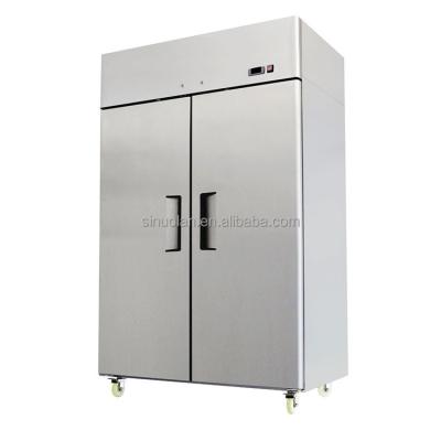 China Commercial Kitchen Upright Stainless Steel Freezer /big Capacity Vertical Freezers for sale