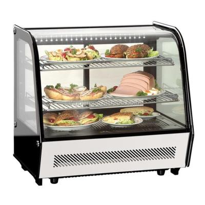 China Professional Food Warmer Display 2 Layers Electric Food Warmer Display for sale