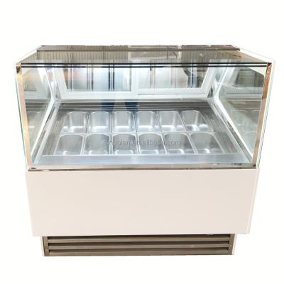 China 2023 New Design Supermarket Ice Cream Display Food Grade Freezer Display Multi-functional Ice Cream Fridge Popsicle Cabinet for sale