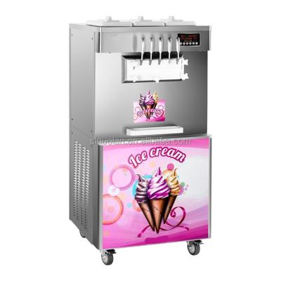 China Commercial Ice Cream Machine For Business Ice-Cream Making Soft Serve Frozen Yogurt Maker In UAE for sale