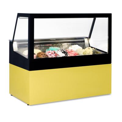 China Italian Fridge Freezers Ice Cream Display Freezer for sale