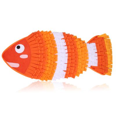 China Factory Stocked Fish Train Dog Feeding Mat Pet Mat Scratcher IQ Nose Training Mat Sheeting for sale