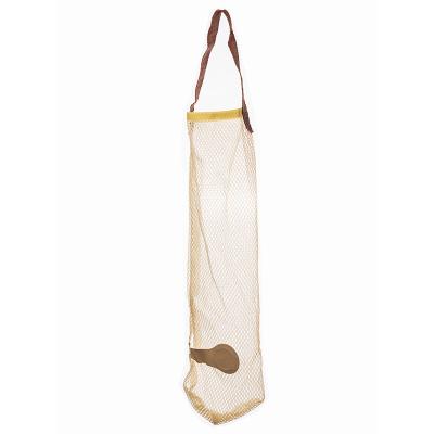 China Reusable Zero Waste Recyclable Storage Bags Pendant Mesh Bag Narrow Hollow Bags for Ginger Onion or Garlic for sale