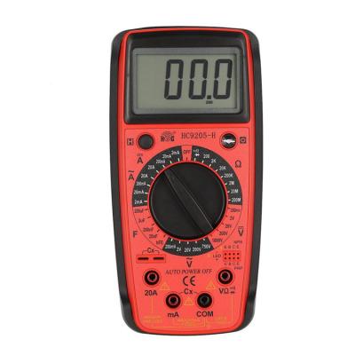 China HC9205 Automatic Manual Power Off Tester Digital Multimeter With Large LCD Screen HC9205 for sale