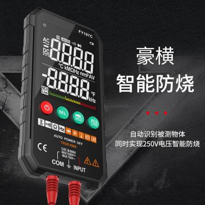 China Cheap True RMS Mini Smart Multimeter Standard True RMS Digital LCD Display Range Auto Multimeter for sale