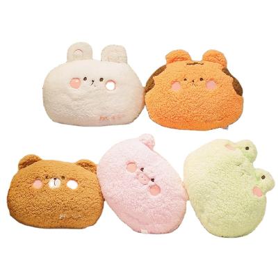 China z013 35cm Plush Toy Kawaii Pig Teddy Bear Rabbit Frog Tiger Stuffed Animal Cartoon Stuffed Pillow Cushion Soft Back Sofa Cushion For Girls Kids for sale