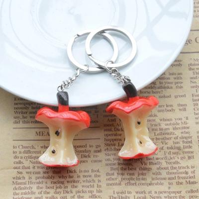 China R077 1PCS Mini Simulation Food Key Chain Resin FASHIONABLE Cute Cake Keychain Key Chain Pendant Jewelry for sale