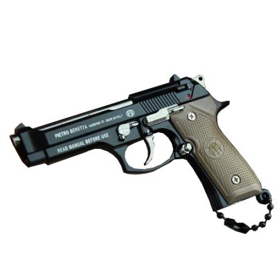 China Beretta 92F Chicken Plastic Model Metal Weapon Elite Peace L197 Key Chain Pendant for sale