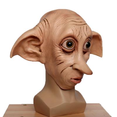 China Other L147 Cosplay Dobby Latex Fairy Mask Style Halloween Carnival Costume Animal Headgear Props for sale