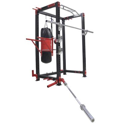 China Universal Wholesale Squatting Machine Multifunctional Gym Stand Support Squatting Machine for sale