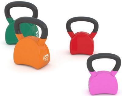 China High Quality Luxury Cast New Style U Shape Lock Vinyl Kettlebell for sale