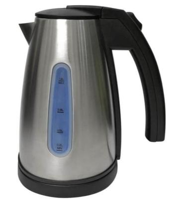 China 360 Degree Rotational Base Guest Guess 2023 Wholesale Design Stainless Steel Electric Kettle Small Size 304 Electric Travel Tea Kettle for sale