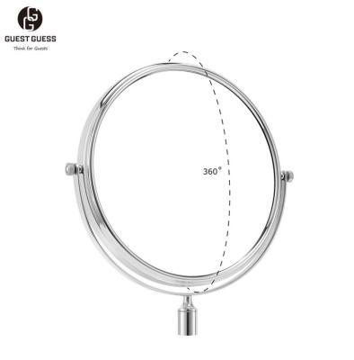 China Sustainable Guest Guess 2023 Wall Mounted Bathroom 3X Magnifying Makeup Mirror Cosmetic Smart Led Makeup Mirror Light With for sale