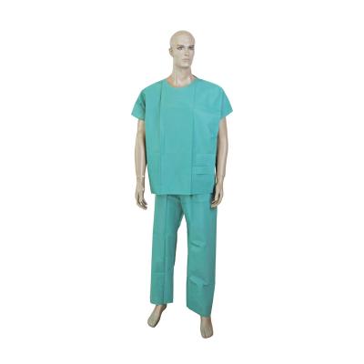 China With Ties Disposable Sterilized Nonwoven Surgical Gown Dressing Cheap Isolation Gowns Fade Jacket Uniform Gown for sale