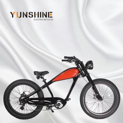 China Leaprod pro aluminum alloy, retro fat city star style full suspension electric bike for sale